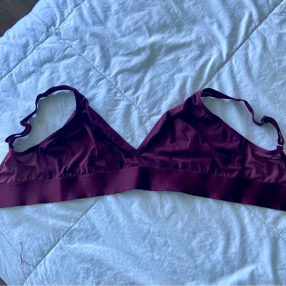 Parade Burgundy Mesh Bralette 32DD - Picture 9 of 10